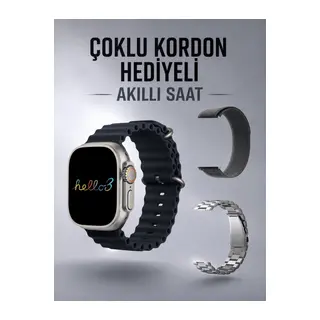 Akıllı Saat Yeni Nesil Bluetooth Bağlantılı Uyku Sağlık Takibi GPS Ve NFC Uyumlu