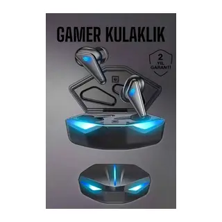 Bluetooth Oyuncu Kulaklığı Led Işıklı Kablosuz ANC Özelliği