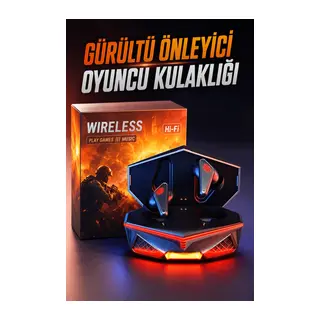 Oyuncu Kulaklığı Kulaklık Yüksek Ses Kaliteli Gürültü Önleyici Yeni Nesil