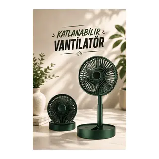 Soğutucu Vantilatör Telefon Standlı Mini Fan
