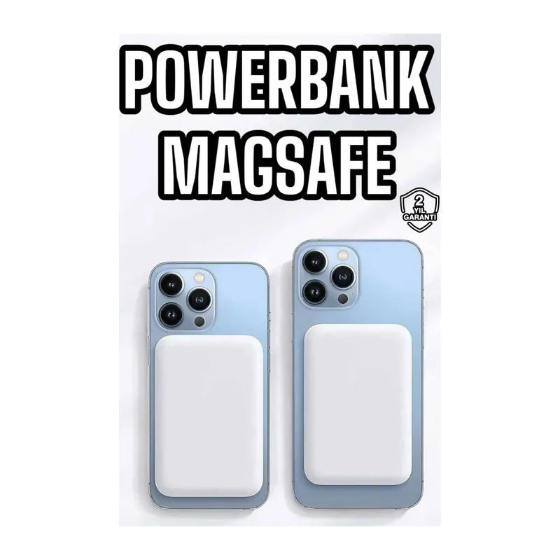 Kablosuz Şarj Aleti Hızlı Şarj Taşınabilir 5000 Mah