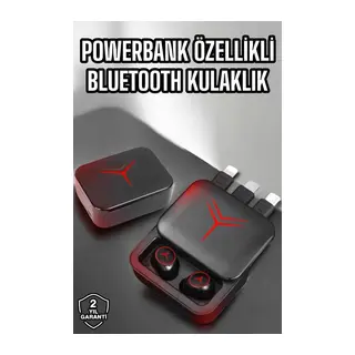 Bluetooth Kulaklık Powerbank Özelliği Yüksek Ses Kaliteli TWS Kulaklık