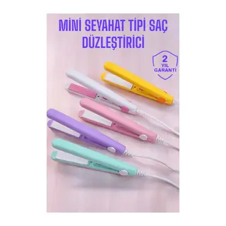 Seramik Kaplama Taşınabilir Mini Saç Düzleştirici Seyahat Dostu Tasarım