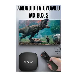 4K TV Uyumlu HD Çözünürlüklü Mx Box S 8 GB