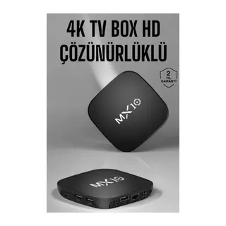 TV Box HD Çözünürlüklü 4 Çekirdekli 8 GB Dahili Hafıza Android Uyumlu