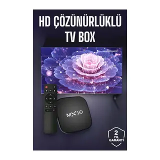 TV Box Android Uyumlu 4 Çekirdekli WİFİ Bağlantılı 4K