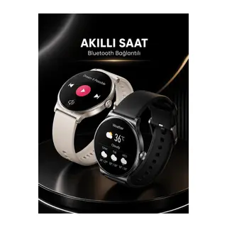 Akıllı Saat Sesli Görüşme Bluetooth Bağlantılı 3 Kordonlu