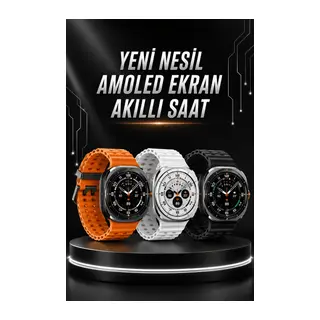 Akıllı Saat Müzik Dinleme Nabız Ölçer NFC ve GPS Uyumlu Sesli Asistan