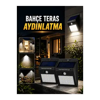 Solar Lamba Giriş, Bahçe Yol Avlu Hareket Sensörlü Led