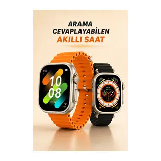 Kablosuz Şarjlı, Çağrı ve Müzik Kontrolü Sağlayan Akıllı Saat