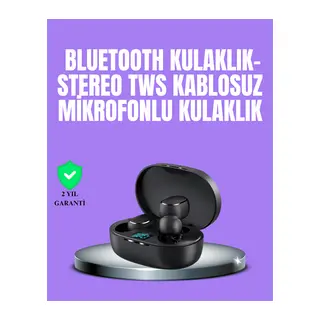 Bluetooth Kulaklık TWS Yüksek Ses Kaliteli Kesintisiz Dijital Göstergeli Kulaklık
