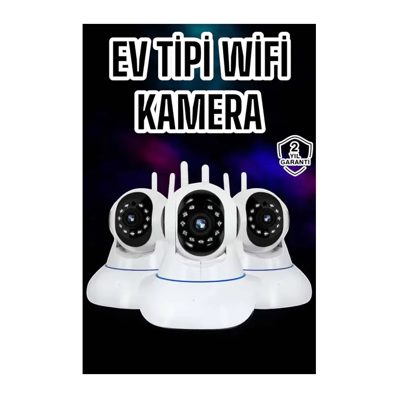Wifi Kamerası Çift Yönlü Bebek Güvenlik Kamerası Gece Görüşlü