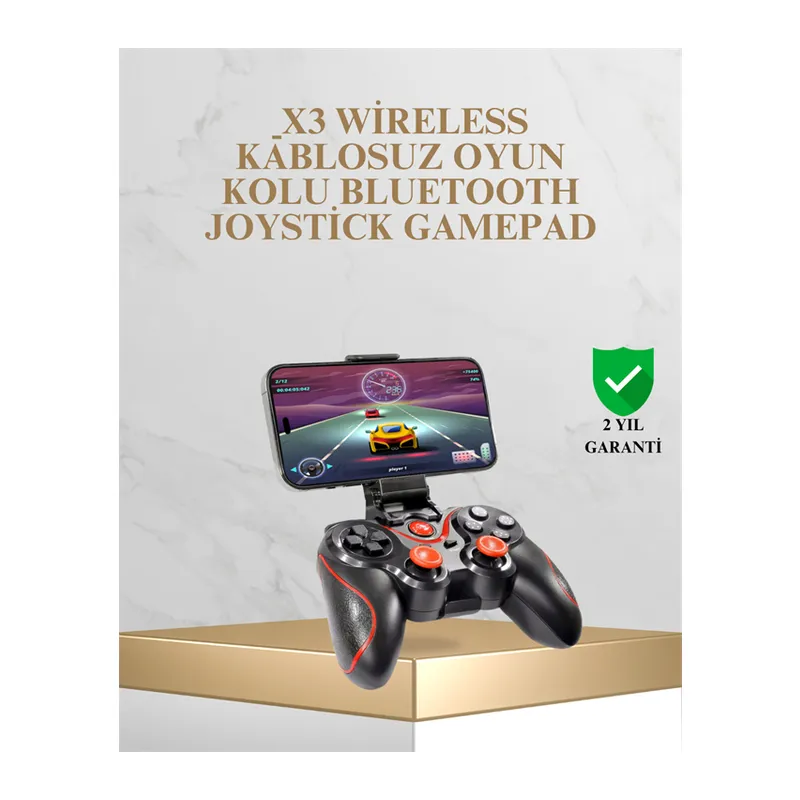 Bluetooth Kablosuz Oyun Kolu – Android iPhone PC Uyumlu