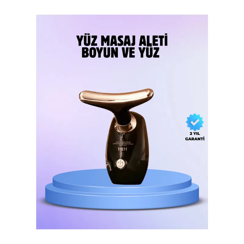 Yüz Masaj Aleti Boyun ve Yüz EMS Güzellik Cihazı Cilt Sıkılaştırma Cilt Gençleştirme Cihazı