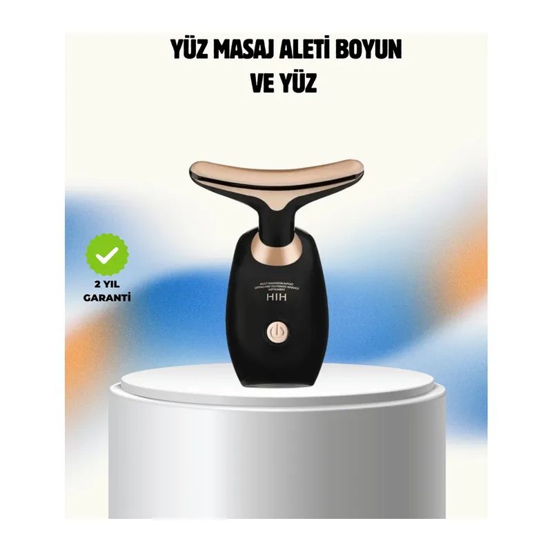 Yüz Ve Boyun Kırşıklık Giderici Ems Güzellik Cihazı Yüz Masaj Aleti
