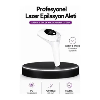 IPL Teknolojili Erkek Ve Kadın Kullanımına Uygun Lazer Epilasyon Cihaz