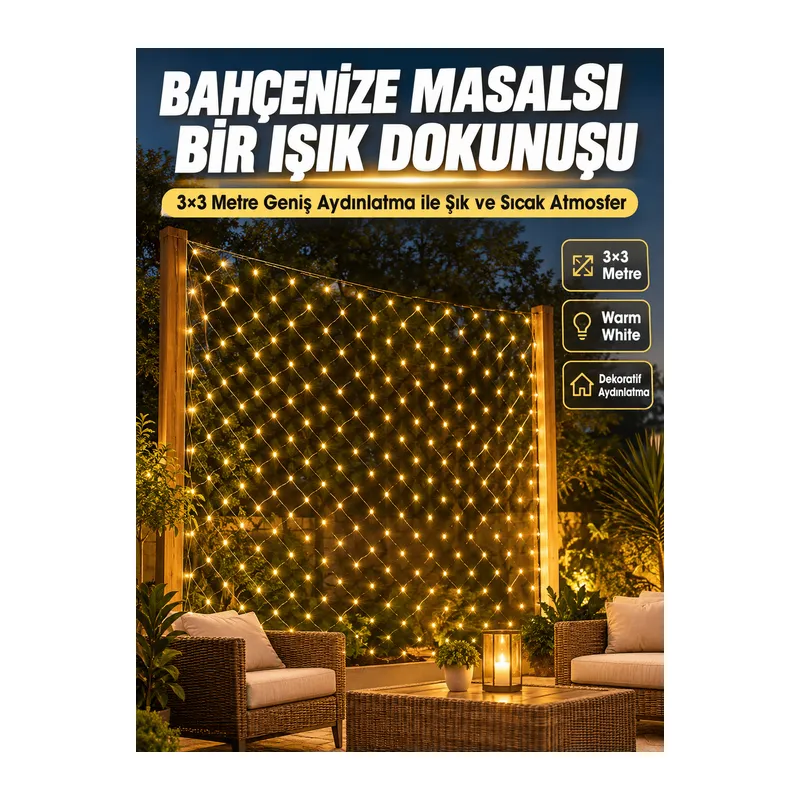 Sıcak Gün Işığı LED ile Geniş Alanlarda Göz Alıcı Dekorasyon