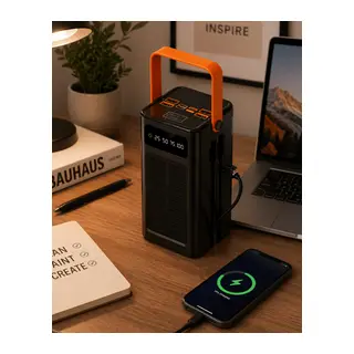 Güneş Enerjili Hızlı Şarj Powerbank Taşınabilir Yüksek Kapasiteli 80.000