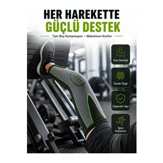 Diz Destekliği Fitness, Koşu ve Antrenman İçin Kompresyon Dizlik