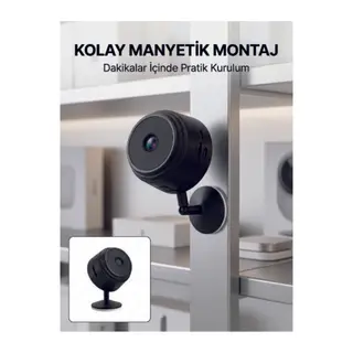 Mini Wi-Fi Güvenlik Kamerası A9 HD Görüntü Hareket Algılama ve Uzaktan Canlı İzleme
