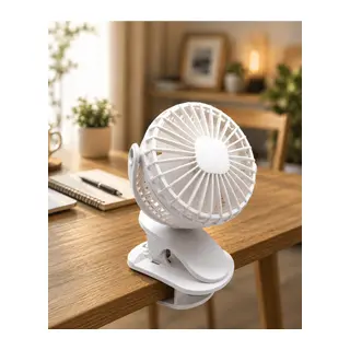 Araç ve Kamp Kullanımına Uygun Döner Başlıklı Fan
