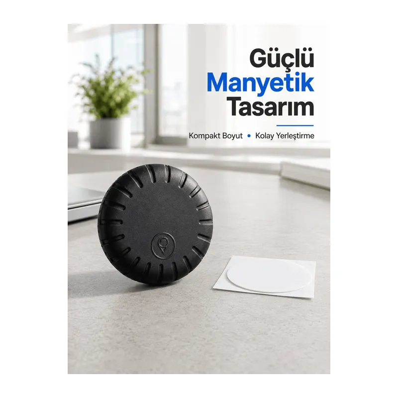 Kablosuz Akıllı Konum Takip Cihazı Android ve iPhone Uyumlu Mini GPS Bulucu