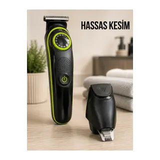 Erkek Bakım Seti 5'i 1 Arada 0-10 mm Ayarlanabilir Çok Fonksiyonlu Tıraş Makinesi