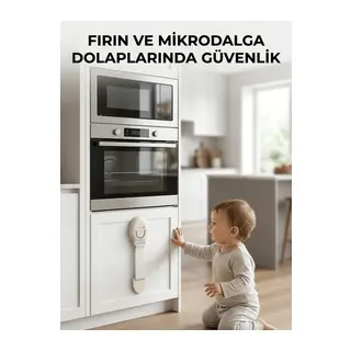 Bebek Güvenlik Dolap Kilidi Çok Amaçlı Çocuk Emniyet Kilit Sistemi