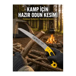 El Tipi Bahçe Bıçkısı Dayanıklı Çelik Kesim Testeresi