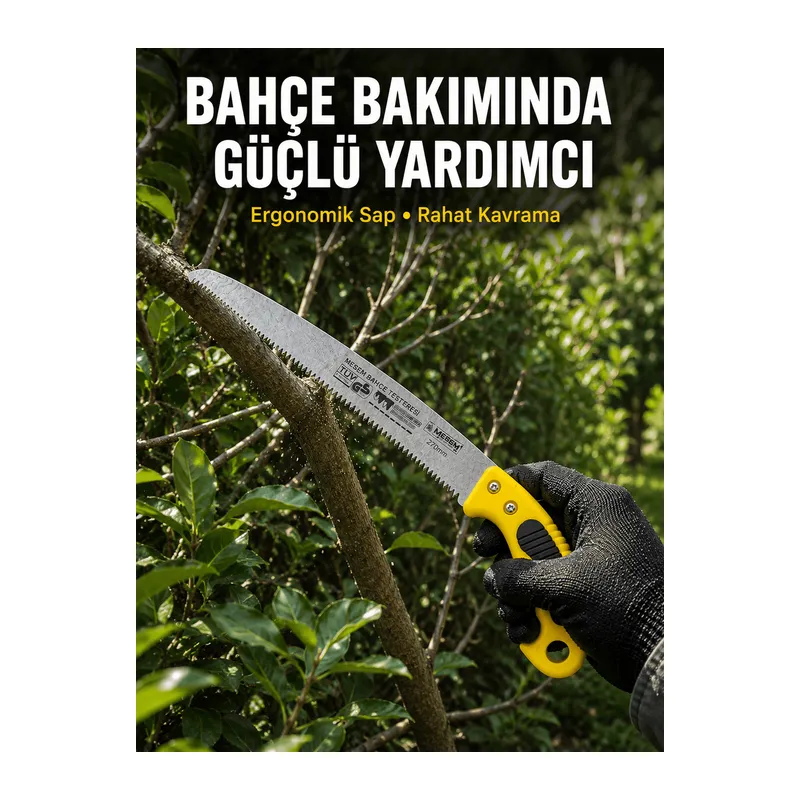 Profesyonel Bahçe Bıçkısı Ergonomik Saplı Kesim Aleti