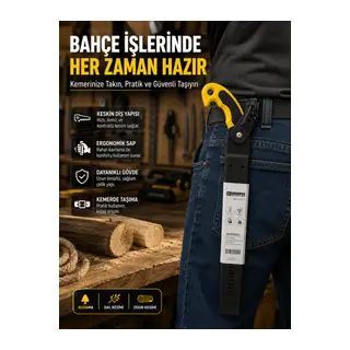 Ahşap ve Dal Kesiminde Etkili Bahçe Bıçkısı