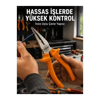 Atölye ve Günlük Kullanıma Uygun Profesyonel Çelik Pense