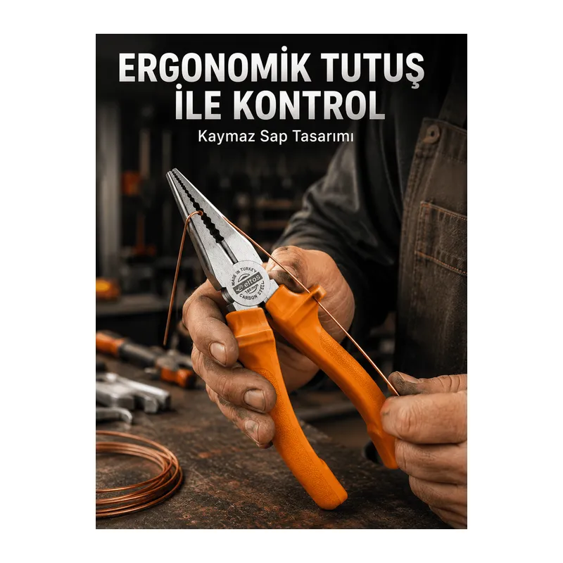 Profesyonel Dövme Çelik Pense Güçlü Kavrama El Takımı
