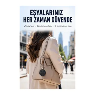 Akıllı Konum Bulucu AirTag Apple ve Android Uyumlu Takip Cihazı