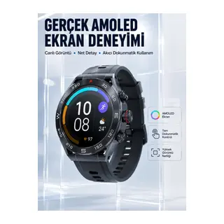 5G Android SIM Kartlı Akıllı Saat Dönebilen HD Kamera AMOLED Ekran GPS Wi-Fi