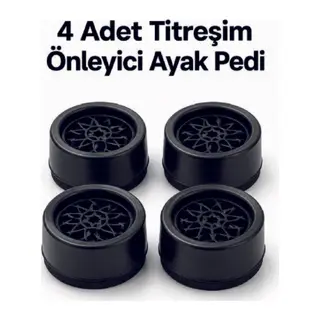 4'lü Set Çamaşır Makinesi Titreşim Önleyici Ped