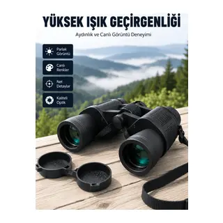 Suya Dayanıklı Profesyonel Dürbün Hassas Odaklamalı Ergonomik Gövdeli