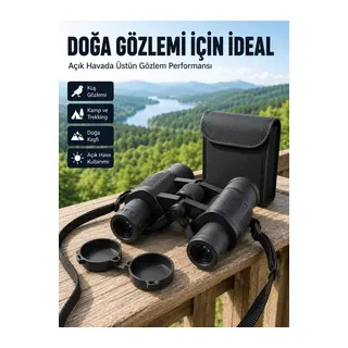 Taşıma Çantalı Profesyonel Dürbün Doğa Kamp ve Açık Hava Kullanımına Uygun