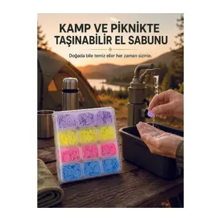 24 Adet Yaprak Sabun ile Günlük Hijyen