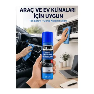Araç Kliması ve Ev Tipi Klimalar İçin Temizlik Çözümü
