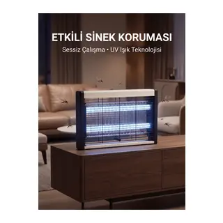 UV Işıklı Sinek Öldürücü Lamba Sessiz Çalışır