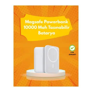Ultra Kompakt ve Güçlü – MagSafe Powerbank 10000 mAh ile Kablosuz Şarj Deneyimi