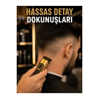 USB Type-C Şarjlı Çok Fonksiyonlu Saç ve Sakal Düzeltme Makinesi