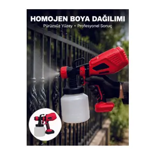 Ahşap, Metal, Mobilya ve Hobi Projeleri İçin Profesyonel Boya Tabancası