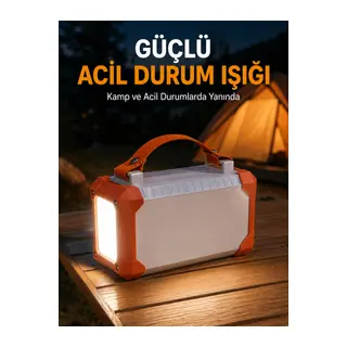 4 Entegre Kablolu 60000 mAh Taşınabilir Powerbank Dijital Ekranlı 22.5W Hızlı Şarj Destekli Çoklu Çıkışlı