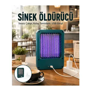 USB Girişli Uçan Böcek ve Sinek Yakalama Cihazı