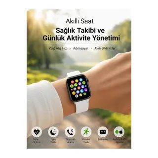 Bluetooth Telefon Görüşmesi ve Akıllı Bildirim Özellikleriyle Günlük Hayatınızı Kolaylaştıran Akıllı Saat