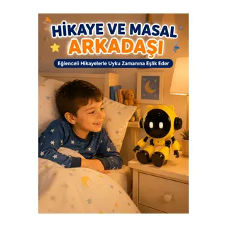 Akıllı Eğitici Çocuk Robotu 40 Dil Destekli Yapay Zeka Wi-Fi Uygulama ve Sesli Sohbet