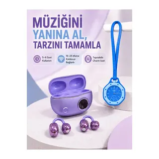 Kablosuz Stereo Kulaklık ve Mavi Askılı Çanta Saati İkili Fırsat Paketi – Günlük Kullanım Kablosuz Stereo Kulaklık ve Mavi Askılı Çanta Saati İkili Fırsat Paketi