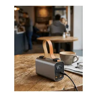 50000mAh Süper Fast Charge LED Işıklı Taşınabilir Power Bank